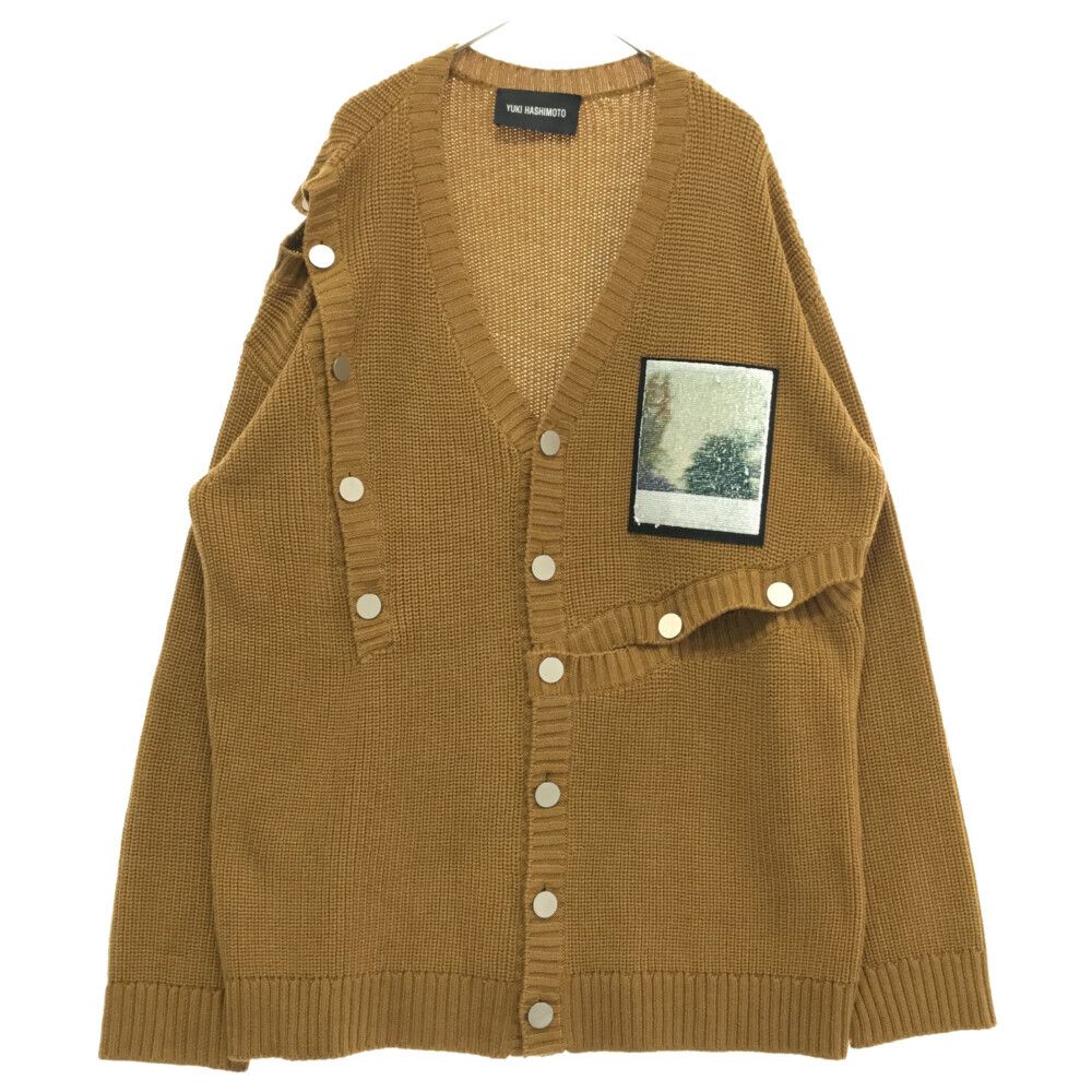 YUKI HASHIMOTO (ユウキハシモト) 22AW CONSTRUCTOR PATCHED CARDIGAN 