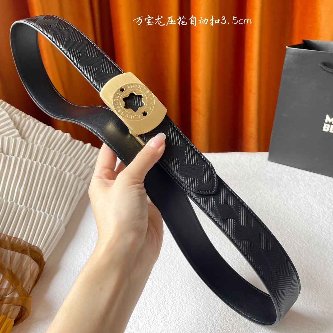 MONTBLANC モンブランメンズ未使用ベルト MONTBLANC（筆記具、時計） モンブラン ベルト メンズ MONTBLANC