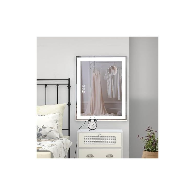 BEAUTME 女優ミラー 卓上鏡 化粧 売れ筋 led ハリウッドミラー 三色