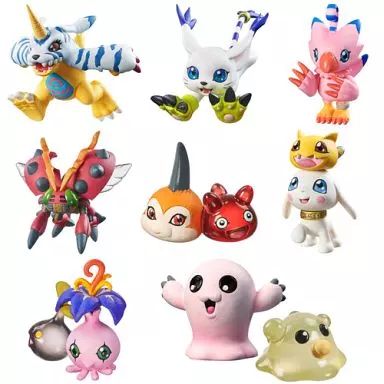 中古】トレーディングフィギュア 全8種セット 「デジモン