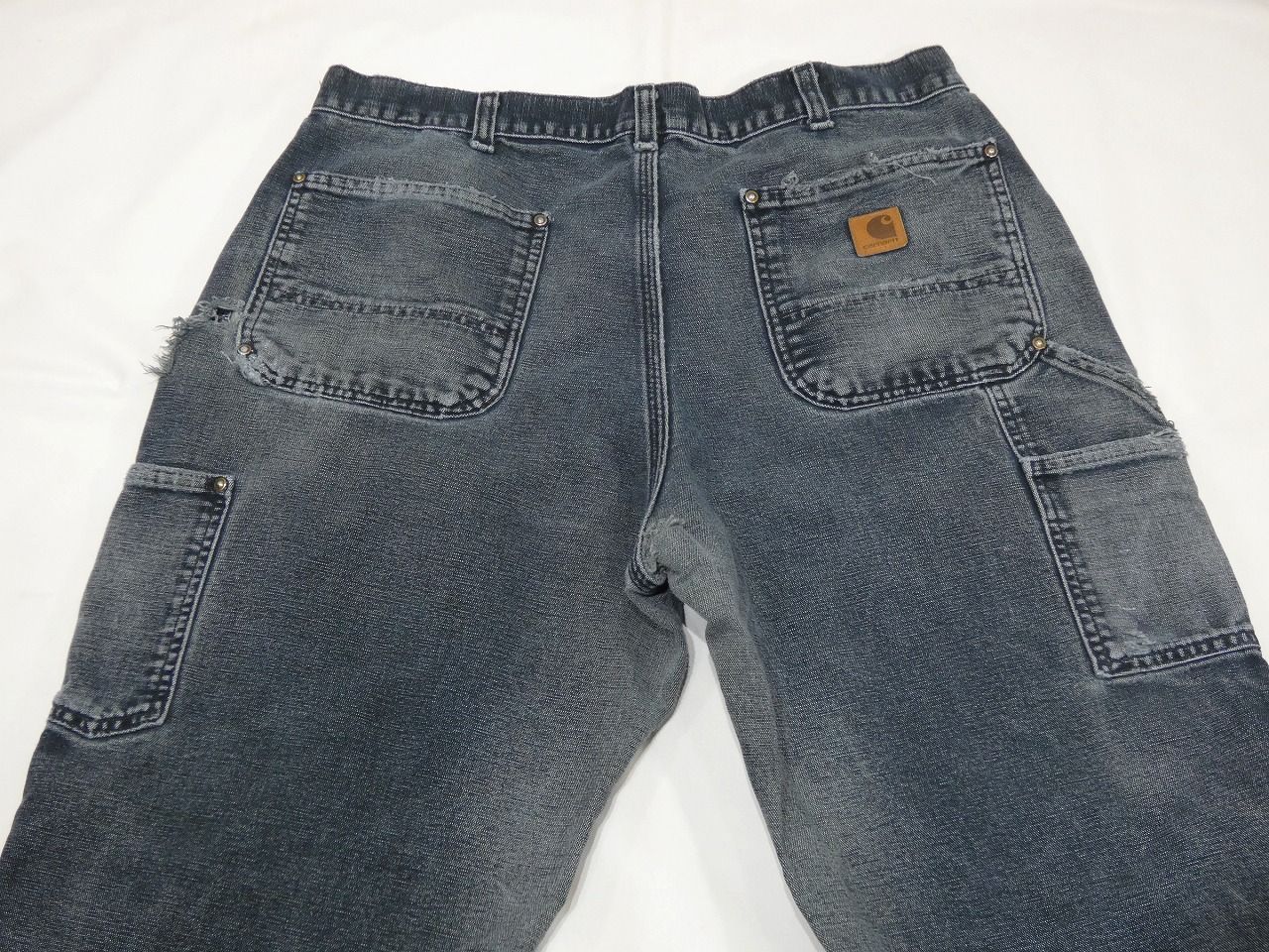 90s00s ビンテージ カーハートダブルニー　carhartt 鬼フェードボロ 鬼フェードボロ90s carhartt カーハート ダブルニー ペインター