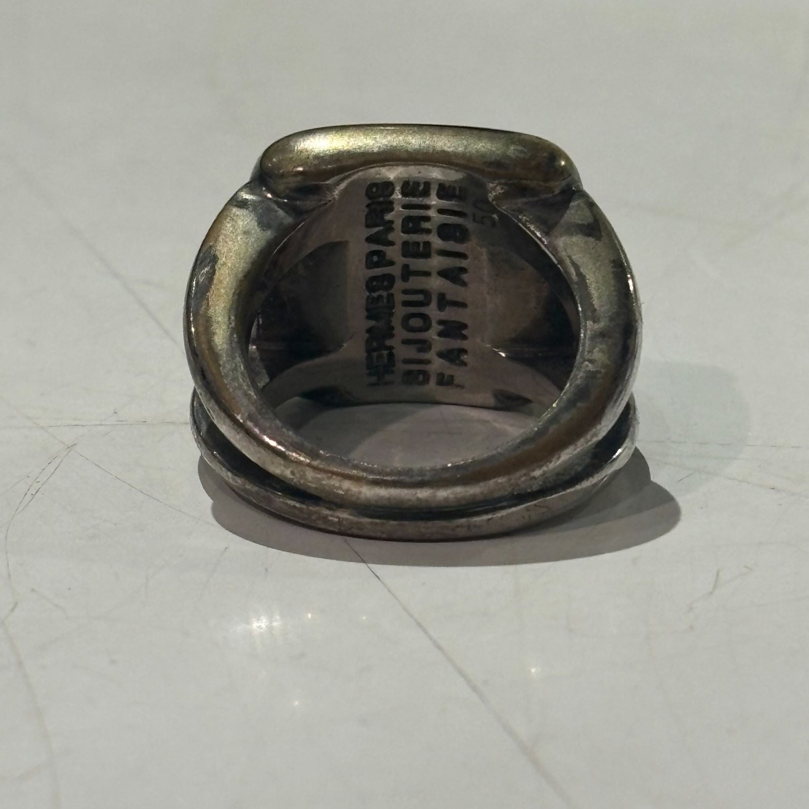 HERMESエルメス　コロゾ リング 指輪 約9号表記50　常田大希【表参道t】 HERMESエルメス コロゾ リング 指輪 約9号表記50 常田大希