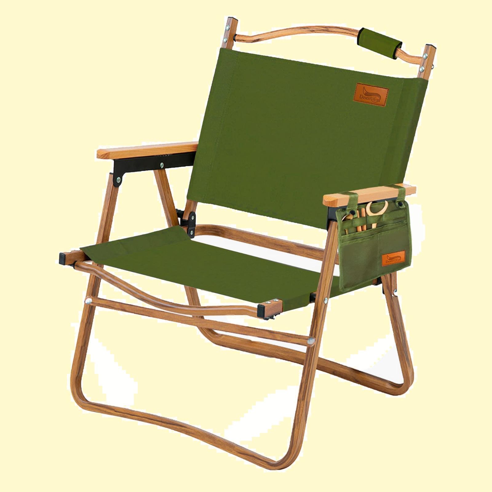 DesertFox アウトドア チェア キャンプ チェア 軽量 折りたたみ 椅子 Lサイズ 78X54×51cm 耐荷重 150kg コンパクト  携帯便利 キャンプ椅子 DY - メルカリ