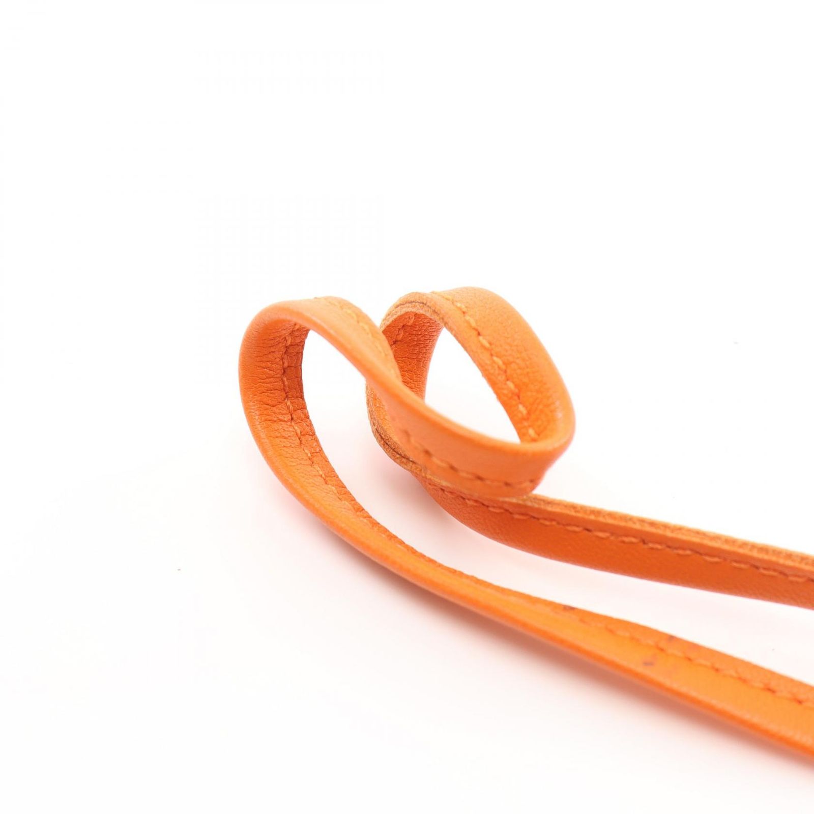 HERMES ロデオチャーム GM ローズサクラ、ローズシャイプール、オレンジ HERMES ロデオチャーム GM ローズサクラ、ローズシャイプール、オレンジ