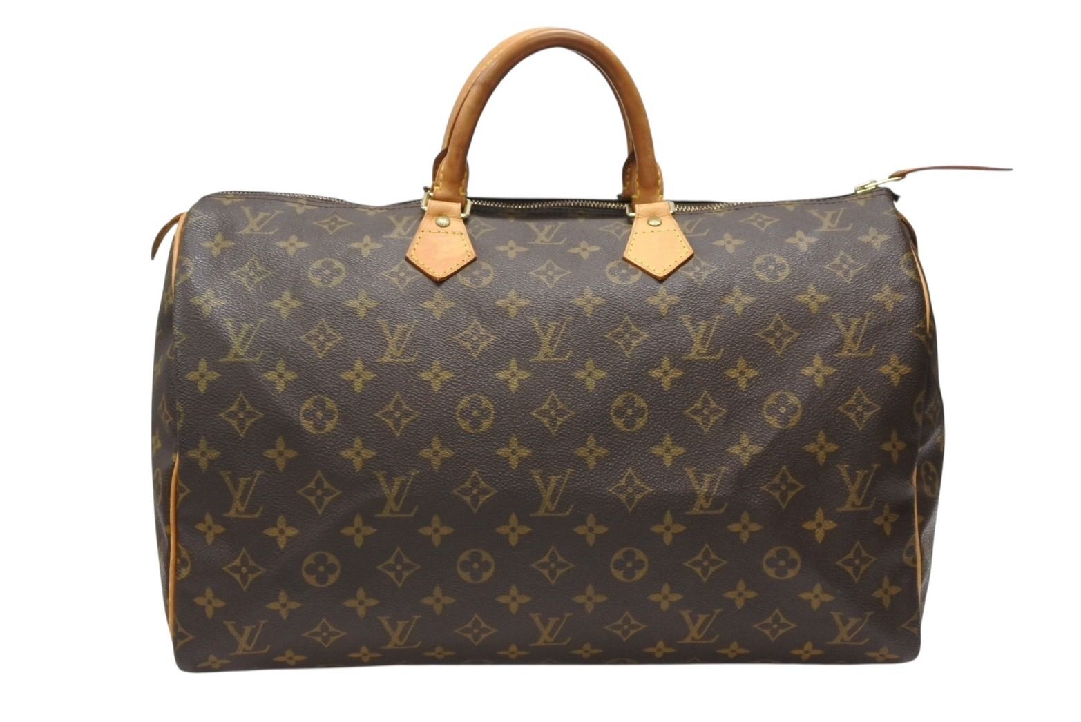 LOUIS VUITTON ルイヴィトン キーポル 40 ボストンバック ハンドバッグ M41522 モノグラムキャンバス ブラウン 4b007436