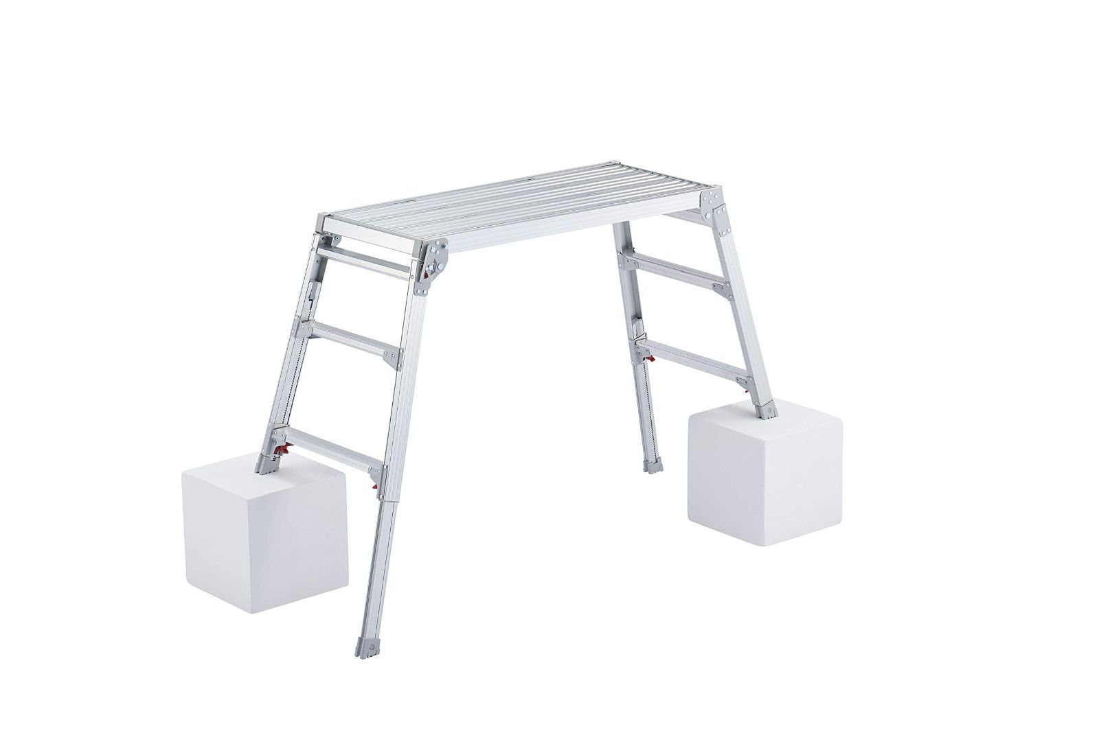 新着商品 17679 2020年モデル 0.65~0.96m DRSW-1000c 脚部伸縮天板幅広足場台 長谷川工業 Hasegawa