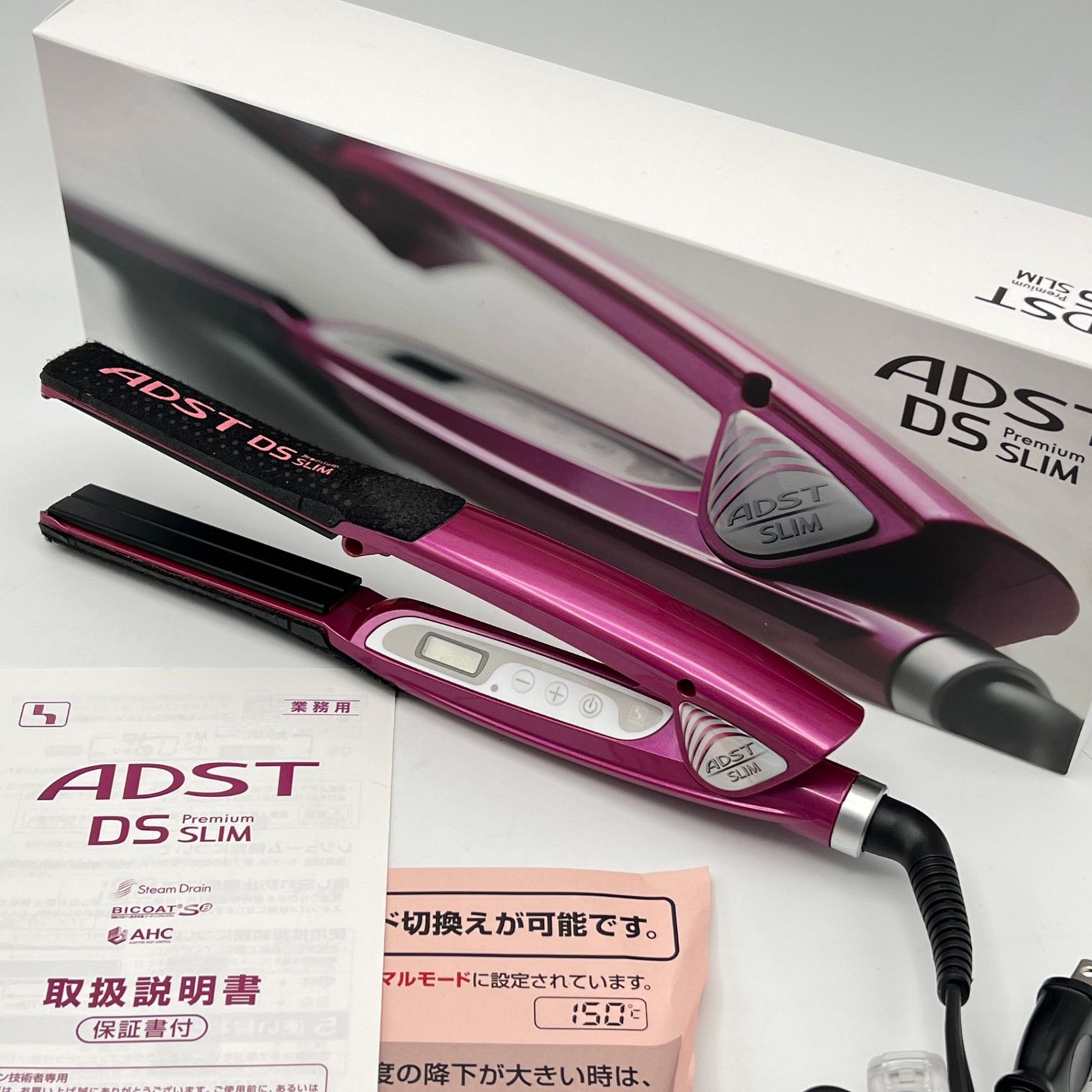 ADST DS SLIM premium アドストDSスリムストレートアイロン