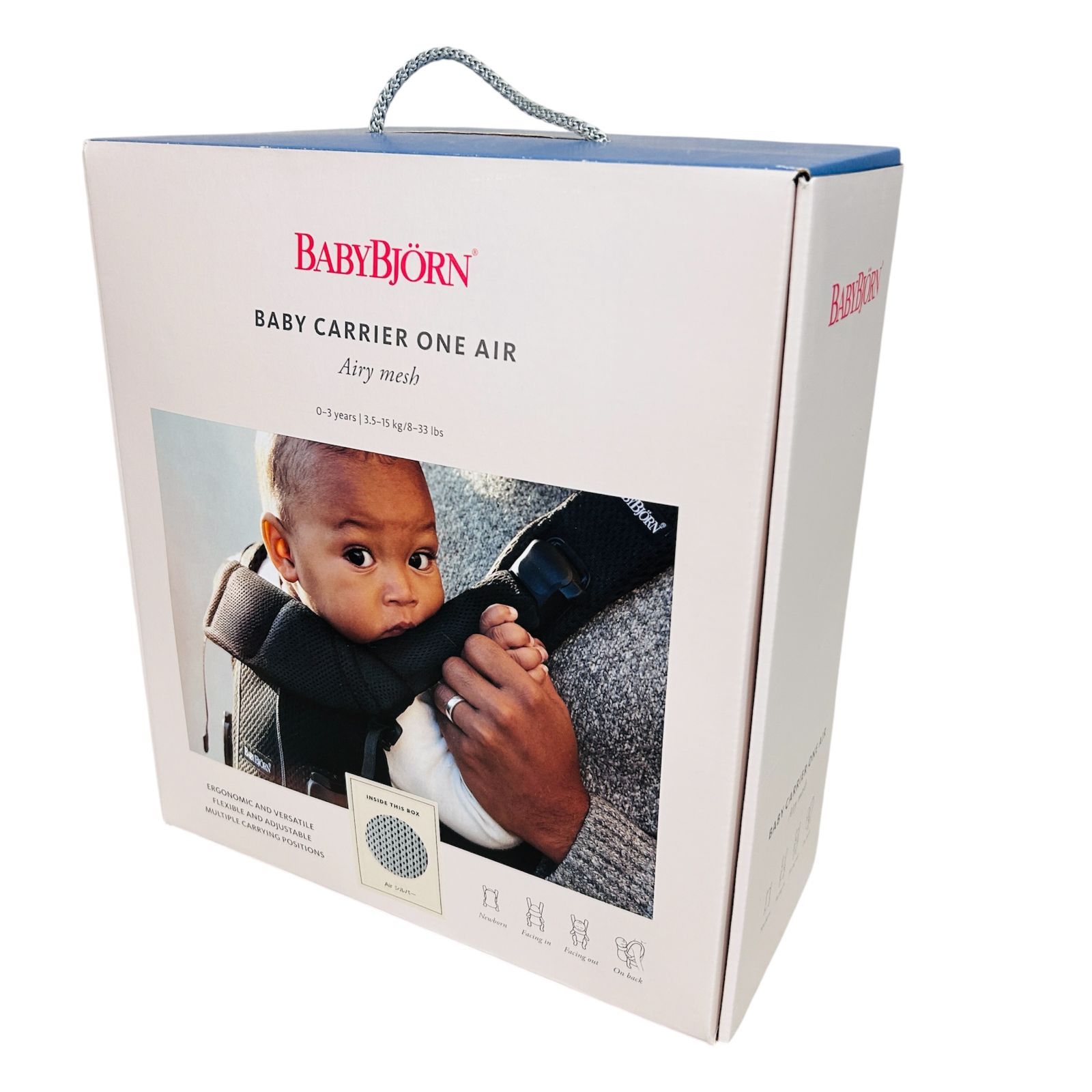 ショップ ベビービョルン 抱っこ紐 ONEKAI ブラック BABYBJÖRN 抱っこ