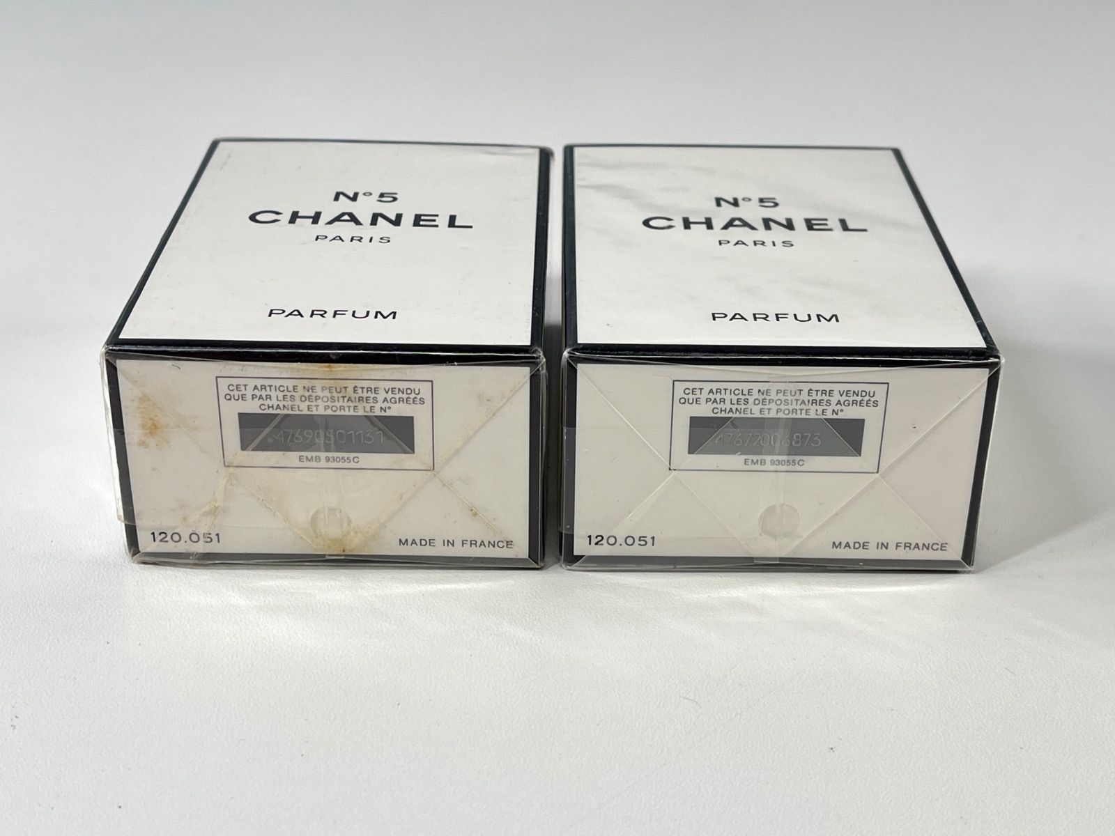 ☆フィルム付き 未開封品 2個 まとめ売り CHANEL N°5 EAU DE