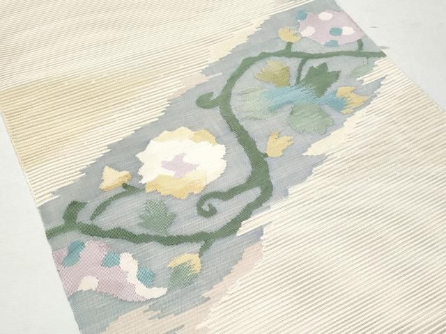 花唐草文 正絹