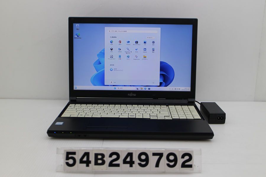 富士通 LIFEBOOK A748/TX Core i3 8130U 2.2GHz/8GB/256GB(SSD)/Multi/15.6W/FWXGA(1366x768)/Win11 【54B249792】