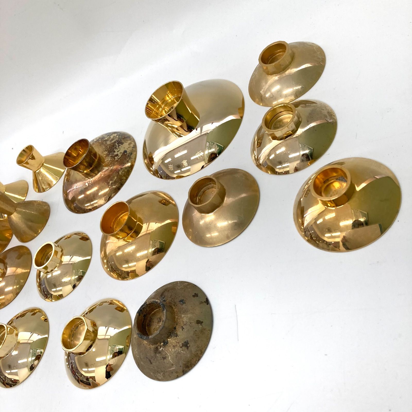【✨ゴールド✨】金杯　福助　大仏　ダルマ　などまとめ売り18点❣️ 24KGP】金杯 K18GP まとめ売り ゴールド 盃☆ - メルカリ