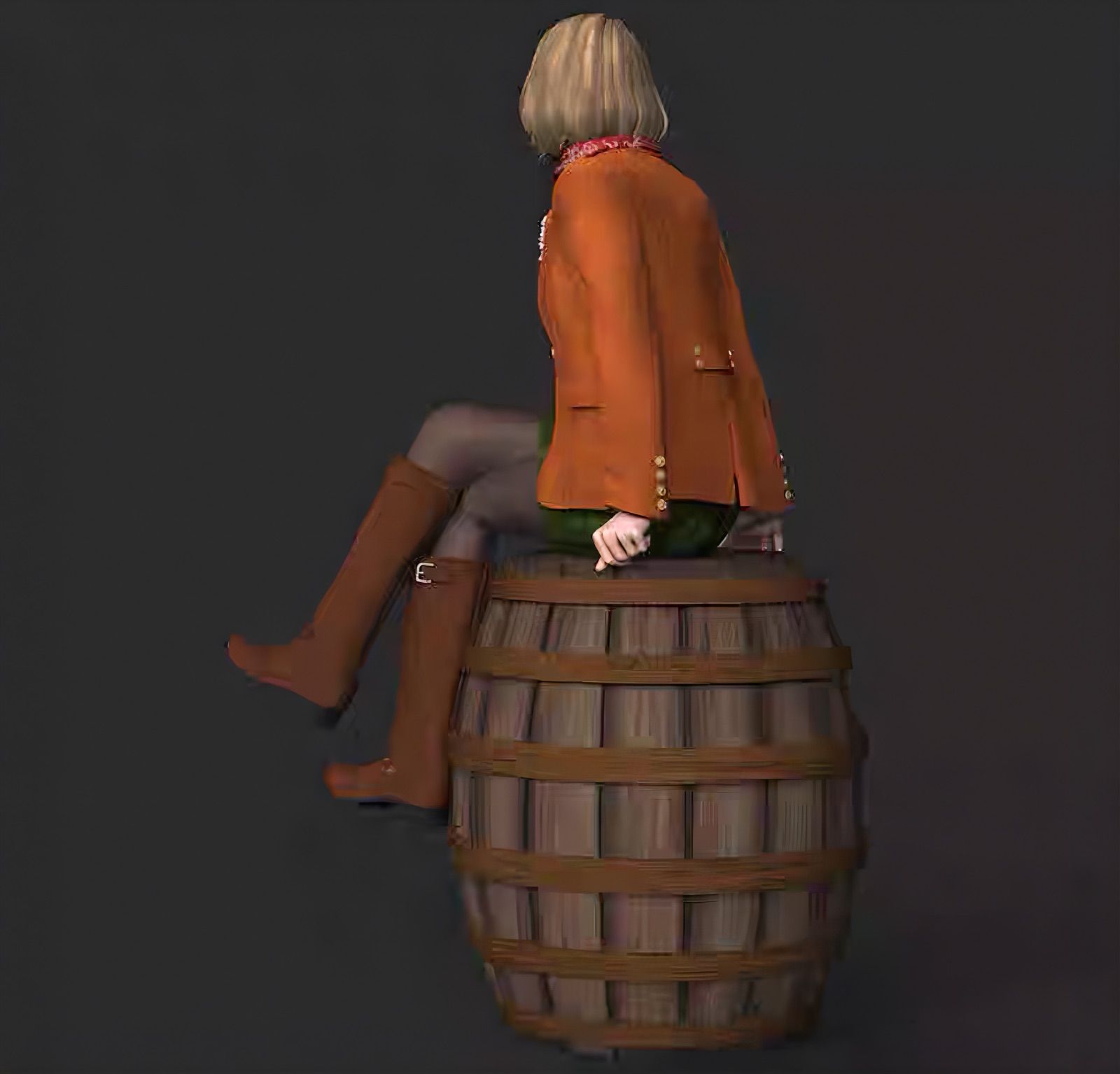 1/8 ガレージキット フィギュア 未塗装 biohazard アシュリー