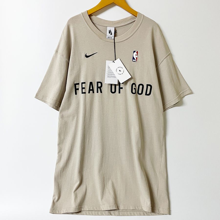 NIKE×Fear of God ウォームアップTシャツ オートミール www