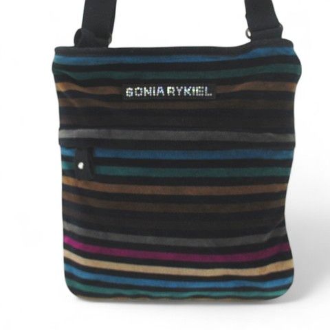 ソニアリキエル SONIA RYKIEL ショルダーバッグ ボーダー ライン