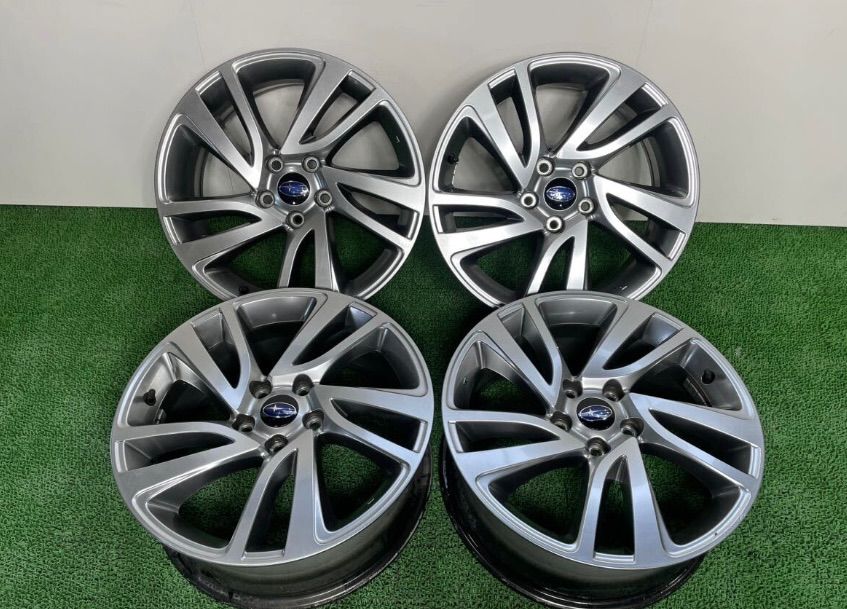 管245-54】インプレッサ WRX S4 純正 18インチ 7.5J ホイール 4本