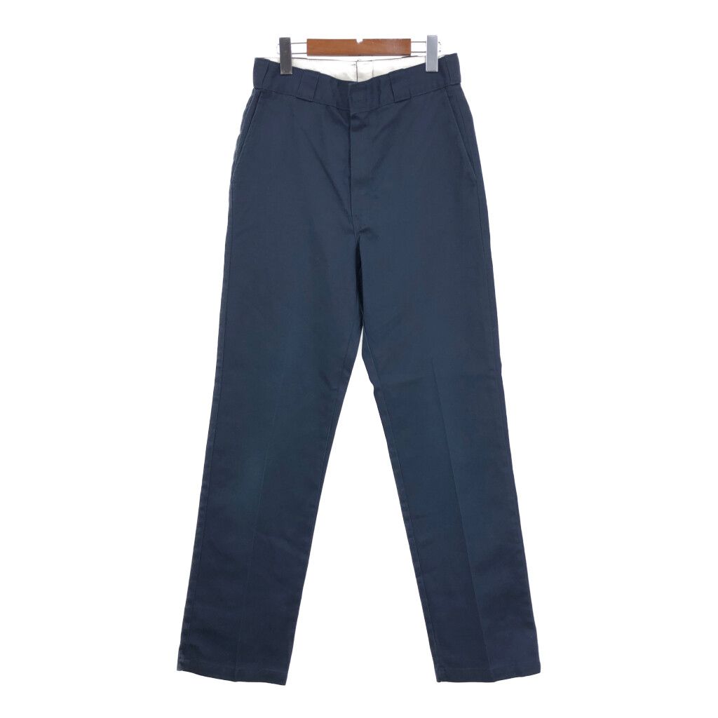 90年代 Dickies ディッキーズ ワークパンツ ネイビー (メンズ W28 L33相当) 中古 古着 R3103