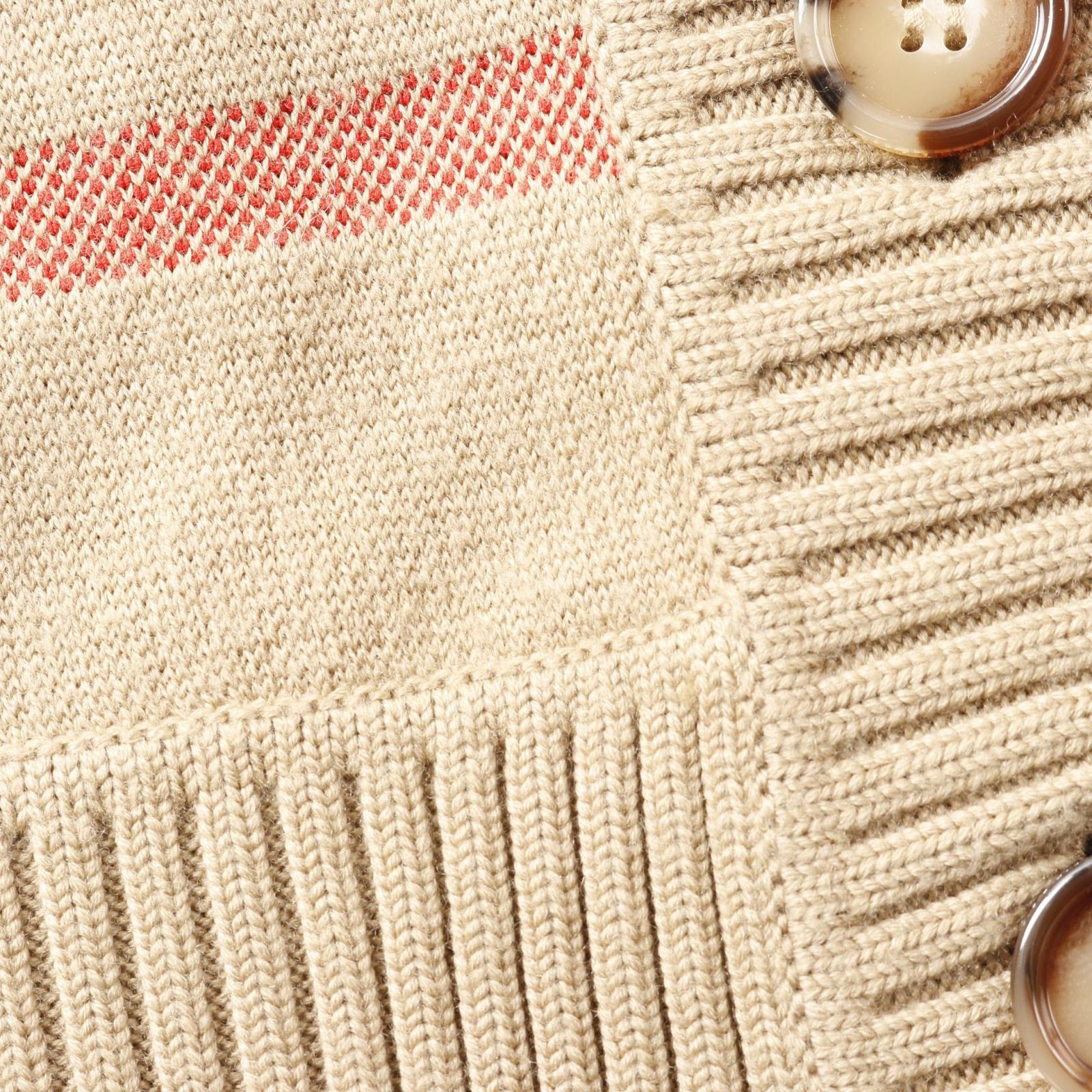 バーバリー BURBERRY カーディガン ノバチェック 8039153 ブラウン