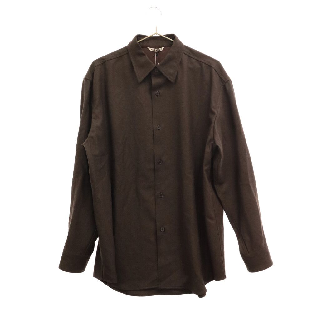 AURALEE (オーラリー) 22AW WOOL FULLING FLANNEL SHIRTS 