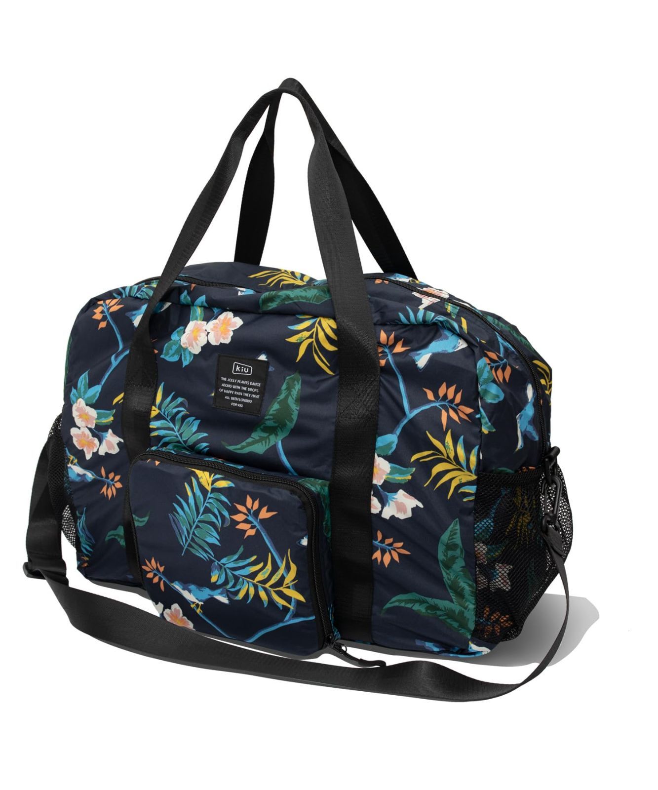 サンクチュアリ KiU キウ PACKABLE TRAVELING BAG トラベルバッグ 旅行バッグ 大容量 キャリーケースに取り付け はっ水 防水 コンパクト かわいい おしゃれ メンズ レディース 男女兼用 パッカブル 