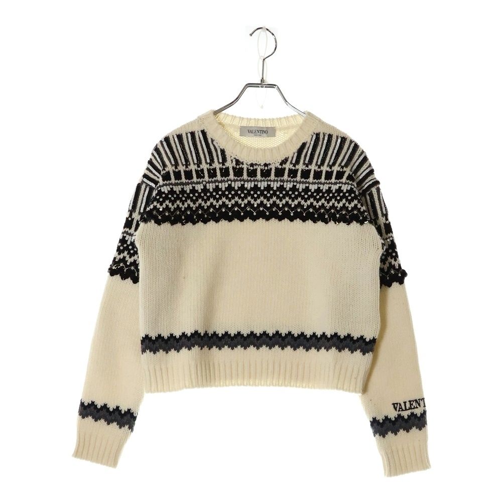 VALENTINO (ヴァレンチノ) レディース スパンコール ウール