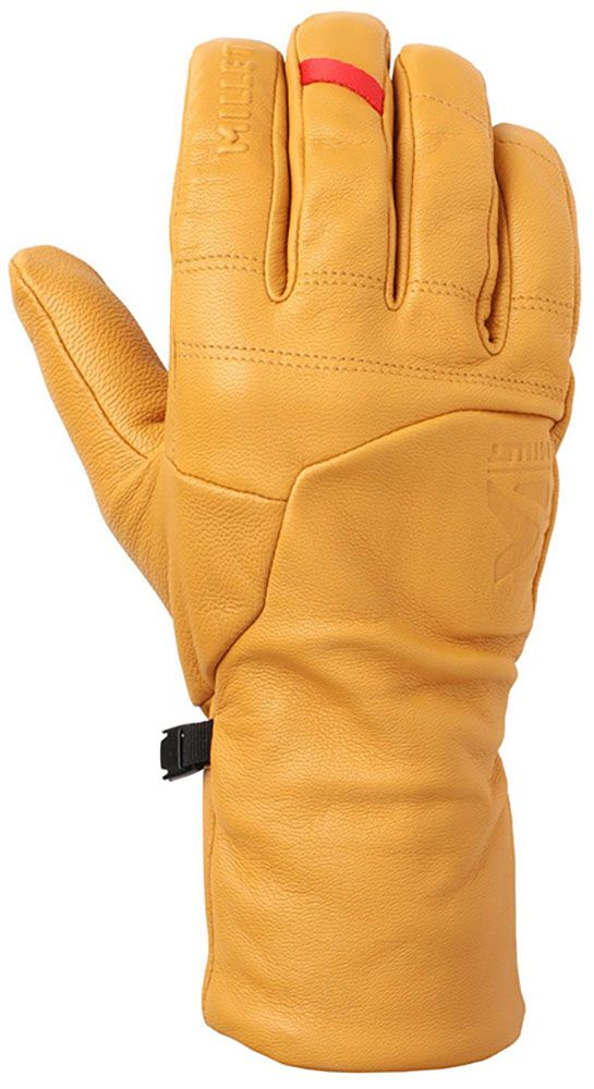 ミレー MILLET アウトドア LEATHER SHERPA GLOVE MIV10029 8779 HONEYMUSTARD