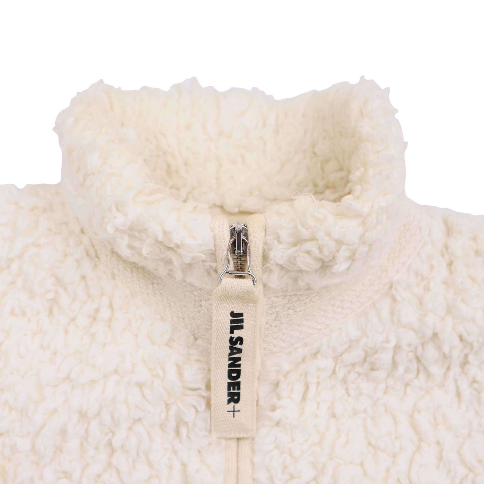 JIL SANDER＋ ジルサンダープラス 23AW Teddy Knit Jacket ジップ 
