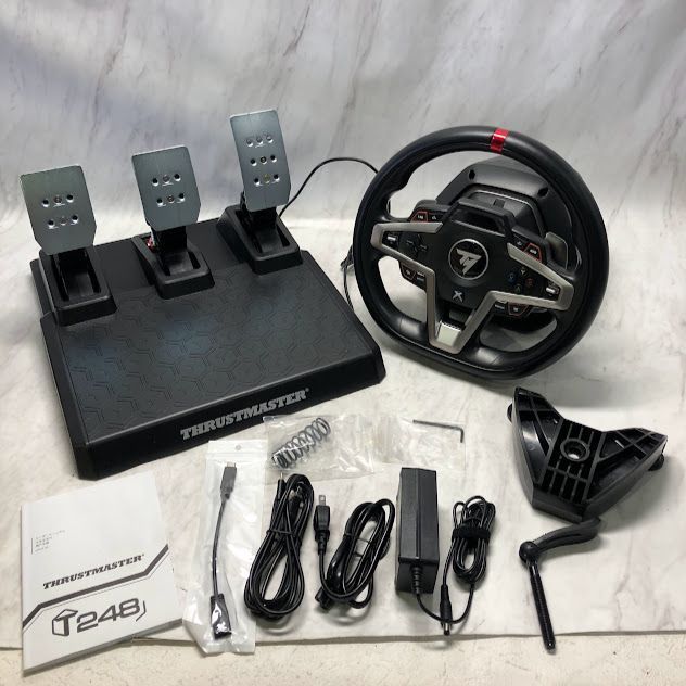 開封済・未使用品】Thrustmaster スラストマスター レーシングコントローラー T248 K0809 0821ML013  0120240820101515 - メルカリ