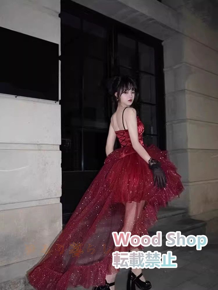 オリジナルデザイン ストラップドレス 豪華ロリータ洋装 日常着 コスプレ 中華風 仙女服 華服 ステージ衣装 撮影 ハロウィン クリスマス イベント 学園祭 コスプレ衣装 キャラクター衣装 コスチュー WWW_IMPECCABLEHEALTHCARESERVICES_COM