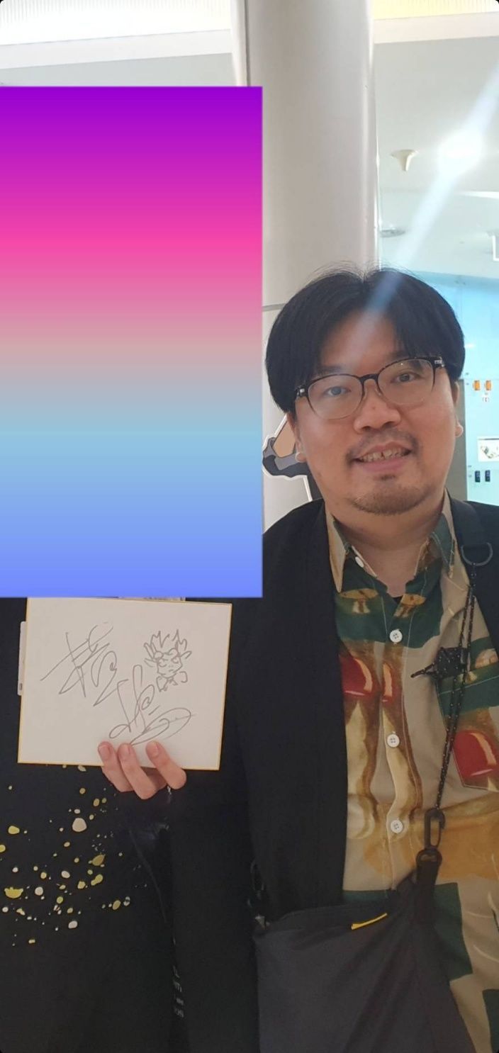 横嶋俊久監督「SAND LAND」イラスト＆直筆サイン色紙 横嶋俊久監督「SAND LAND」イラスト＆直筆サイン色紙の通販 by
