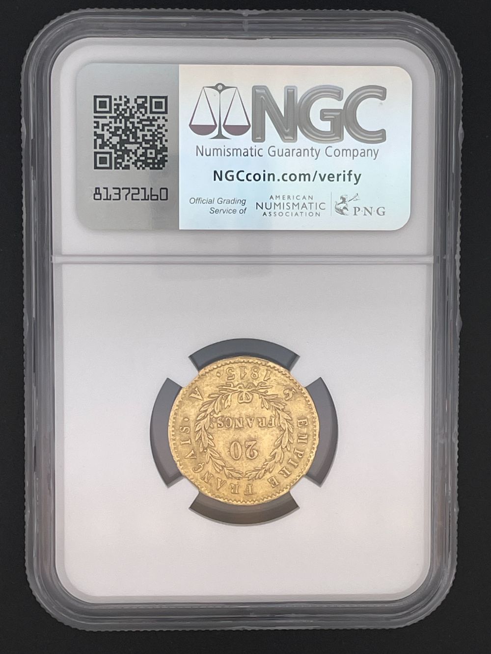 1825年 フランス 20フラン金貨 AU53 NGC認証 1825年 フランス 20フラン金貨 AU53 NGC認証 - メルカリ