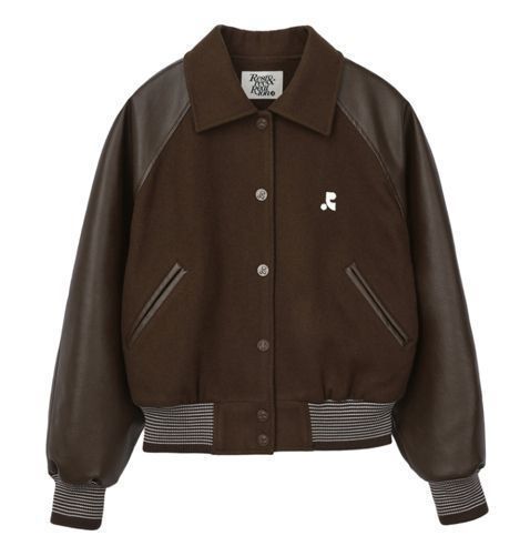 RestandRecreation ロゴウールボンバージャケット Rest&Recreation ロゴウールボンバージャケット