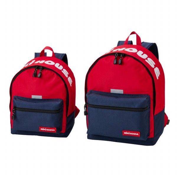 MIKI HOUSE リュック 赤/紺 【ミキハウス公式ショップ】ミキハウス