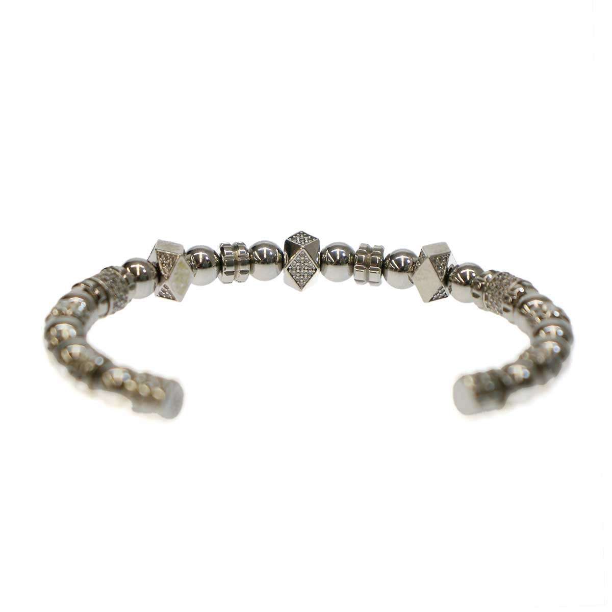 Golden Concept ゴールデンコンセプト バングルブレスレット シルバー S