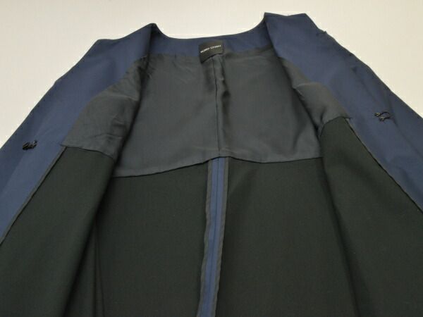 ヨーコチャン アシンメトリック タック コート 38 yoko chan