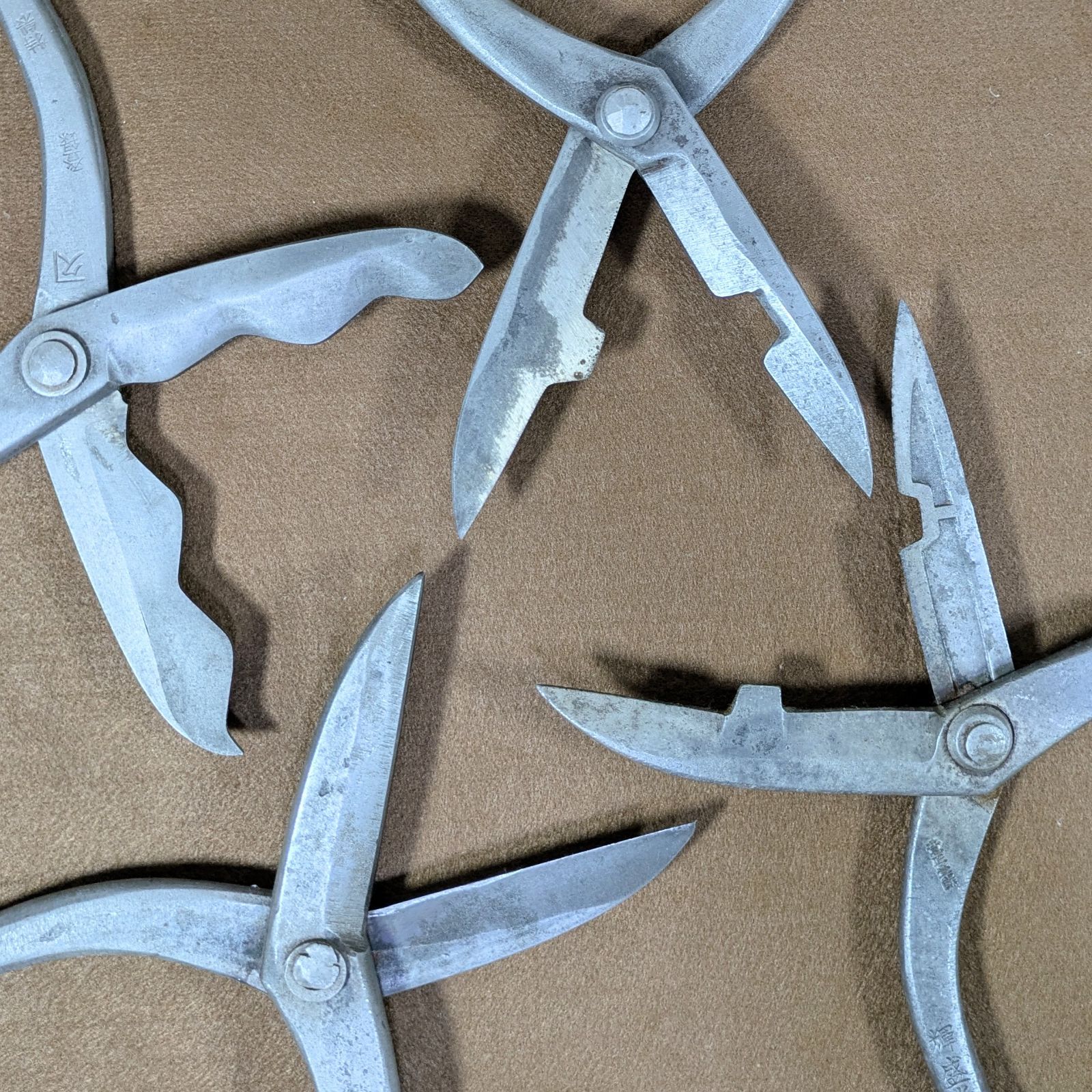 まとめ売り 板金ハサミ 金切り鋏 各種14本 送料込み HRDEVELOPMENT_JP