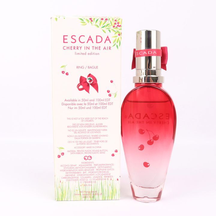 ESCADA CHERRY IN THE AIR チェリーインジエア 100ml香水 - 香水(女性用)