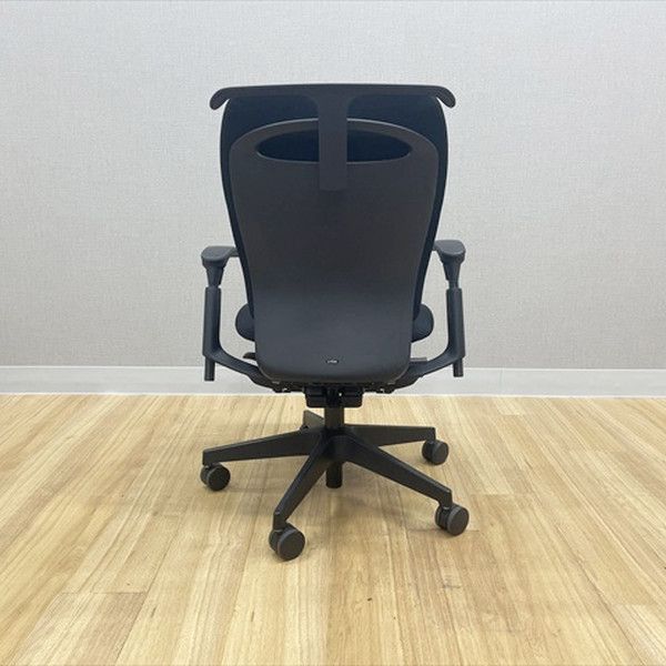フルゴチェア ハイバック ハンガー付 オフィスチェア 肘付 イトーキ ブラックT
