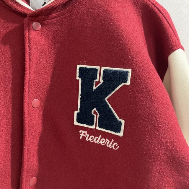 ニコアンド スタジャン 楽天市場】【SALE／20%OFF】(M)メルトンロゴスタジアムJKT niko