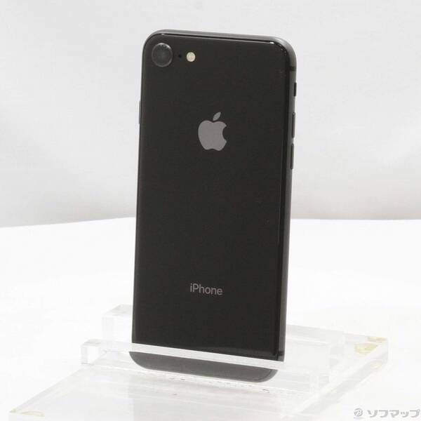 中古品〕 iPhone8 64GB スペースグレイ MQ782J／A SIMフリー【377