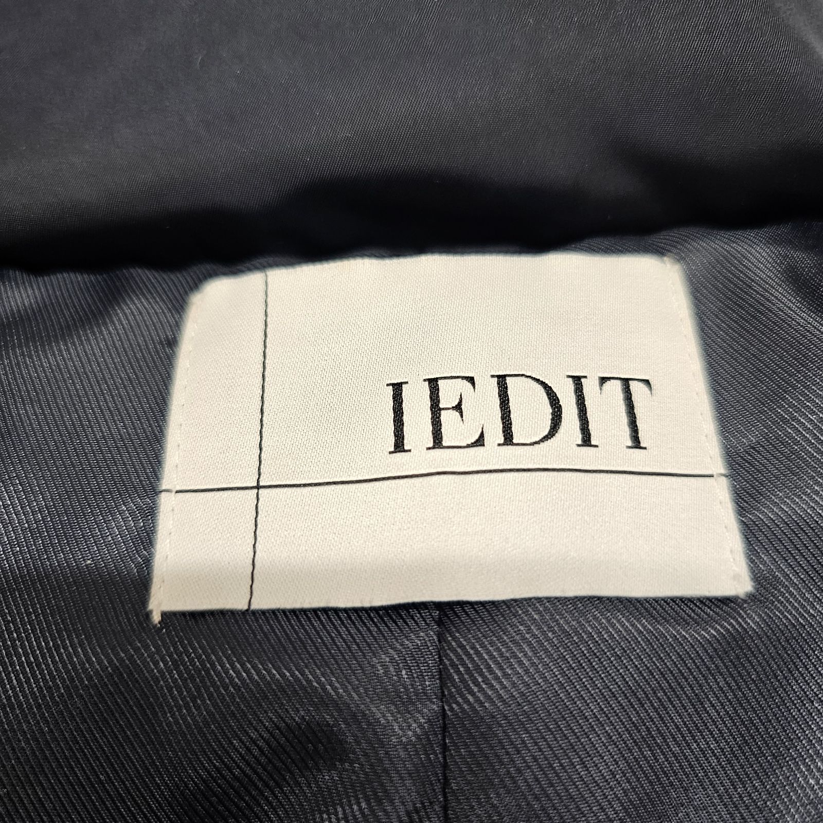 IEDIT 】イディット どんなボトムスとも合わせやすい軽やかショート丈 