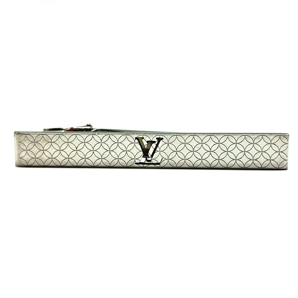 ルイヴィトン LV シルバー ネクタイピン　シャンゼリゼ LOUIS VUITTON ルイヴィトン 小物 アクセサリー ネクタイピン パンス
