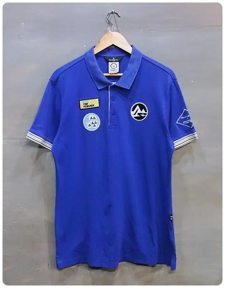 110 MUNSINGWEAR マンシングウェア x モモット ペンギン ロゴ 半袖 PK Tシャツ