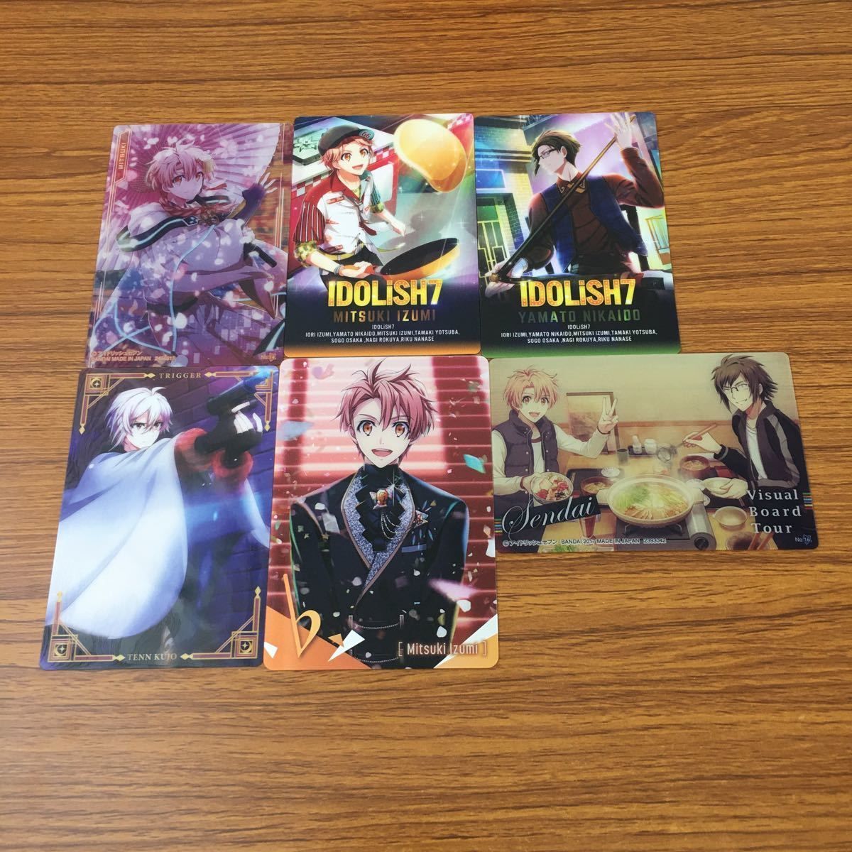 アイドリッシュセブン 和泉一織 二階堂大和 九条天 千 缶バッジ アイド