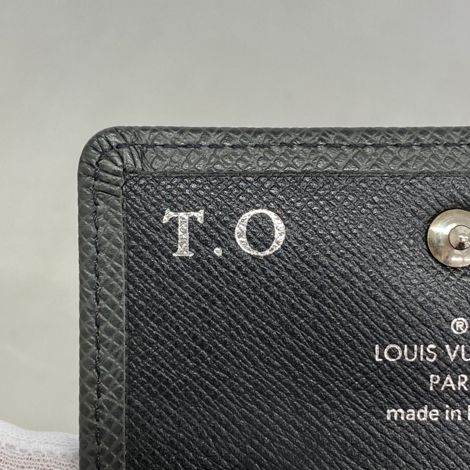 未使用に近い】ルイヴィトン タイガ 小銭入れ ポルトモネセルゲイ