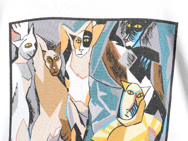 お得なクーポン配布中!】 90s USA製 ピカソ アート パロディ プリント  