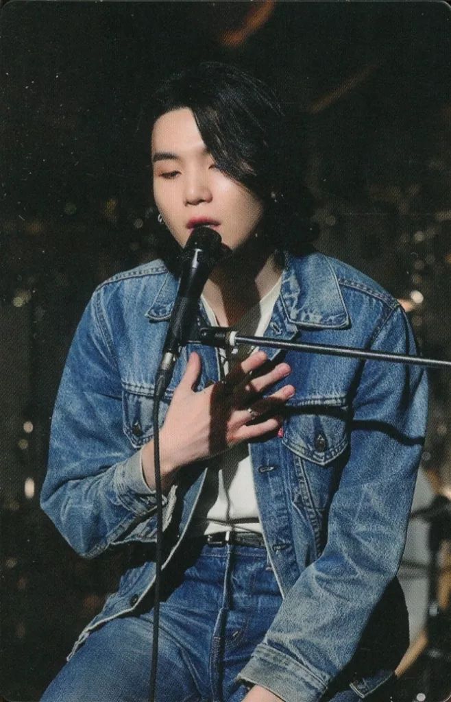 中古】コレクションカード(男性) BTS(防弾少年団)/SUGA(シュガ)/ライブ