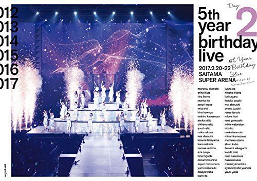 【】5th YEAR BIRTHDAY LIVE 2017.2.20-22 SAITAMA SUPER ARENA Day2 (Blu-Ray)