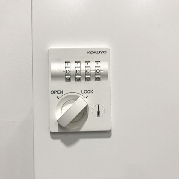 6人用パーソナルロッカー ダイヤル錠