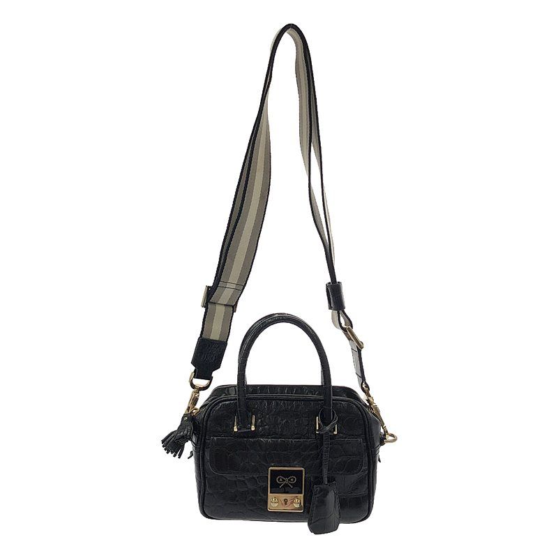 ANYA HINDMARCH / アニヤハインドマーチ | カーカー ミニ 2Way クロコ  